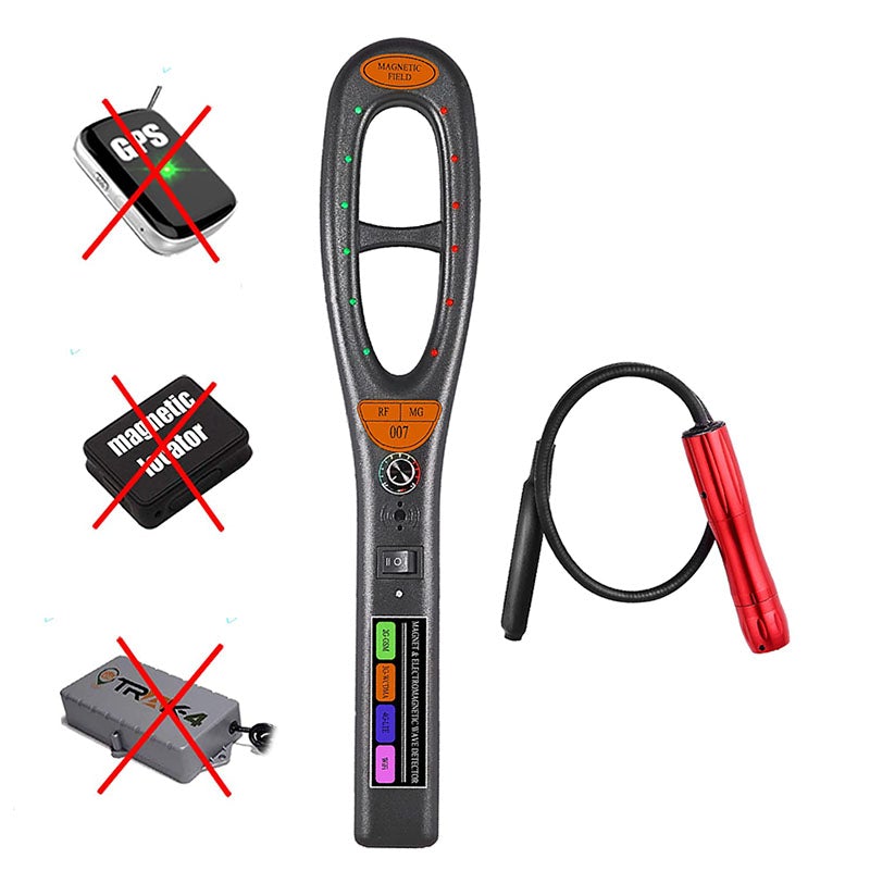 SecureTrack - Professional GPS Tracker Detector - Privacy Protection Device for Reliable Detection