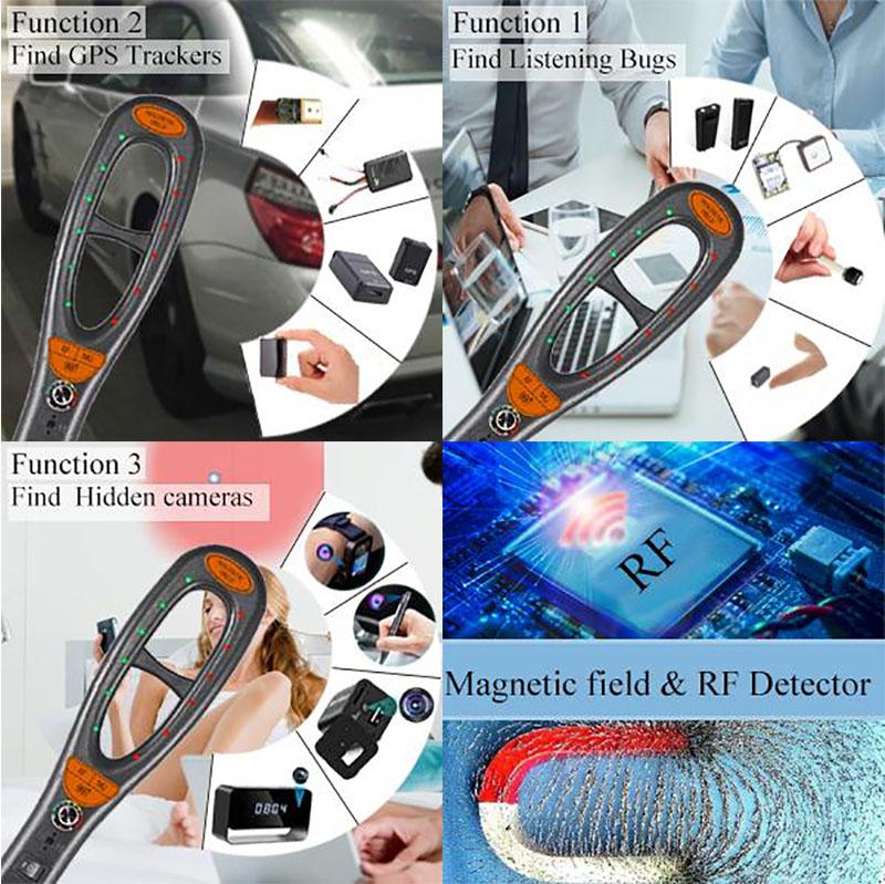 SecureTrack - Professional GPS Tracker Detector - Privacy Protection Device for Reliable Detection