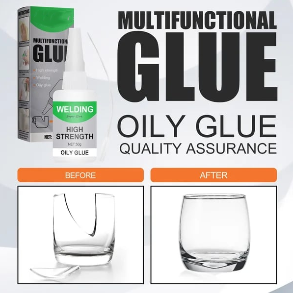 InstaFix - High-Strength Fast Bonding Adhesive - Durable Glue for Multiple Surfaces