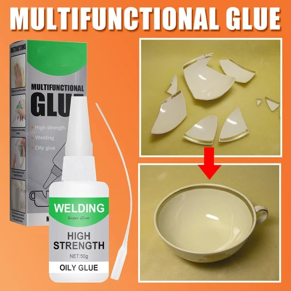InstaFix - High-Strength Fast Bonding Adhesive - Durable Glue for Multiple Surfaces