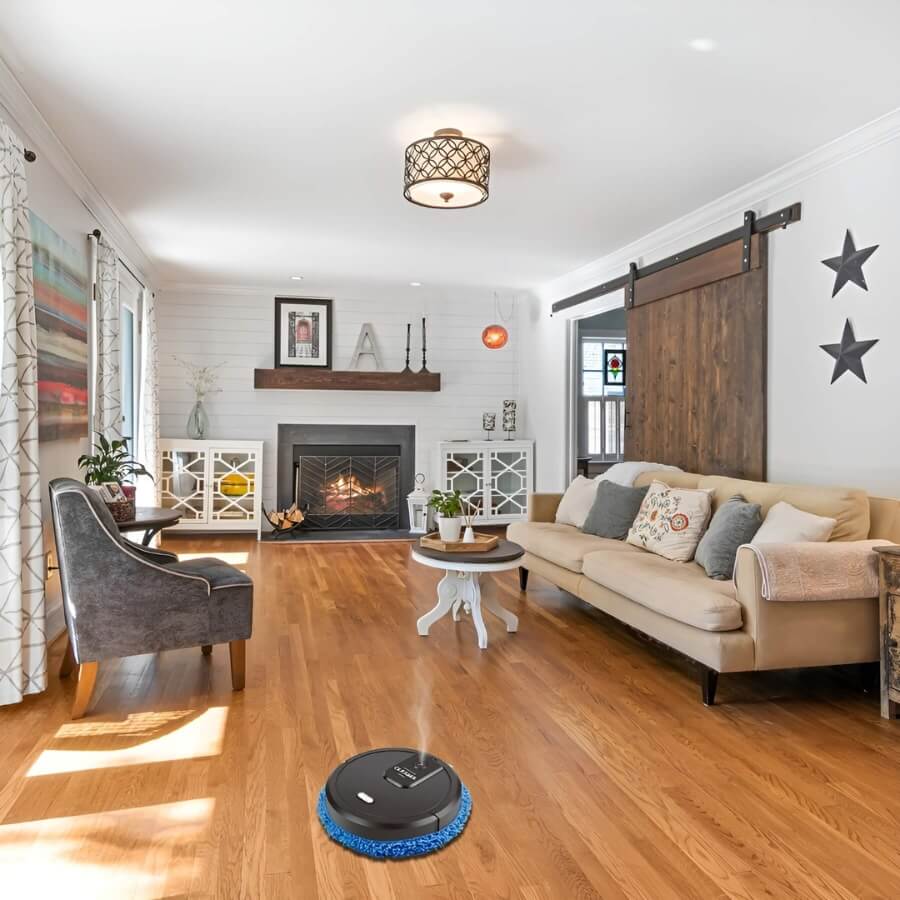 CleanBot - Smart Automatic Cleaning Mop - Revolutionize Your Home Cleaning with Hands-Free Convenience