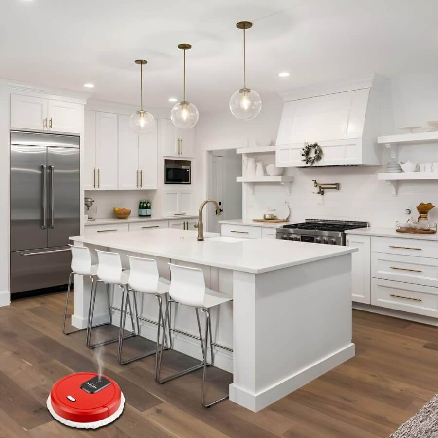 CleanBot - Smart Automatic Cleaning Mop - Revolutionize Your Home Cleaning with Hands-Free Convenience