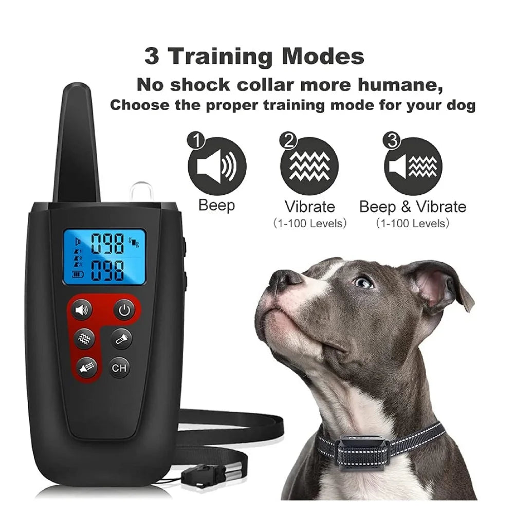 PupGuard - Dog Training Collar - Waterproof & Vibration-Based Control, Up to 1000m Range