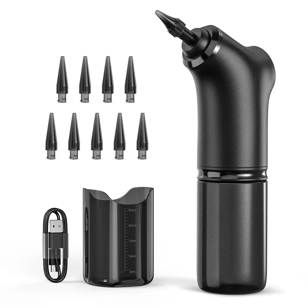 EarEase - Safe & Effective Electric Ear Cleaner - 4 Pressure Levels for Gentle & Thorough Ear Cleaning