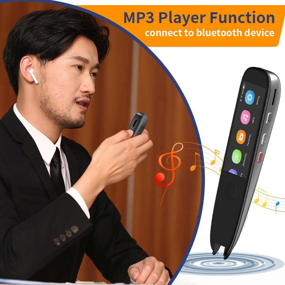 TransLynx - Multilingual Voice Translator Pen with Smart Scan - 112 Languages for Instant Communication