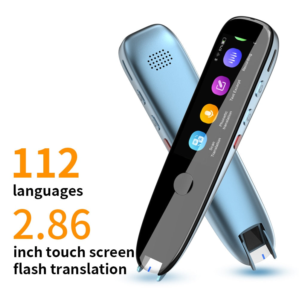 TransLynx - Multilingual Voice Translator Pen with Smart Scan - 112 Languages for Instant Communication