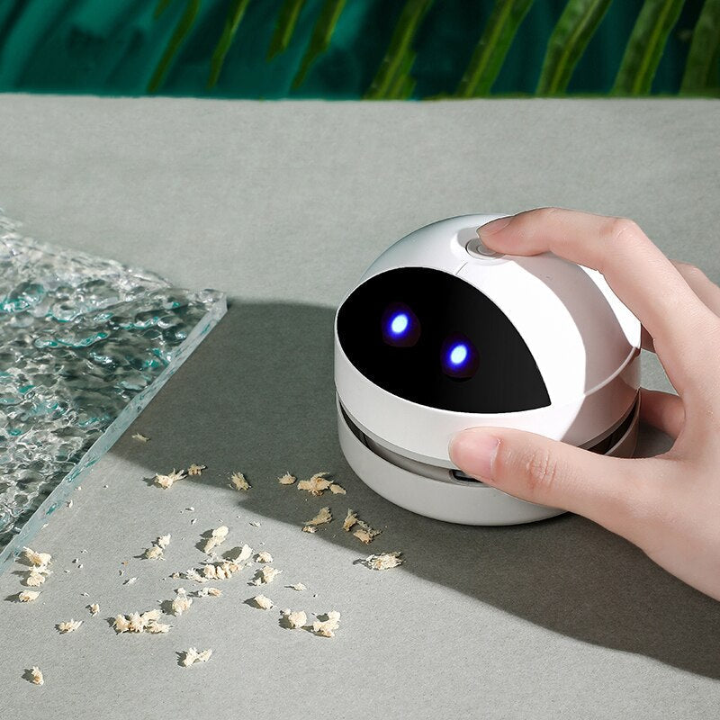 CleanSweep - Compact Mini Desktop Vacuum Cleaner - Efficient Cleaning Made Easy