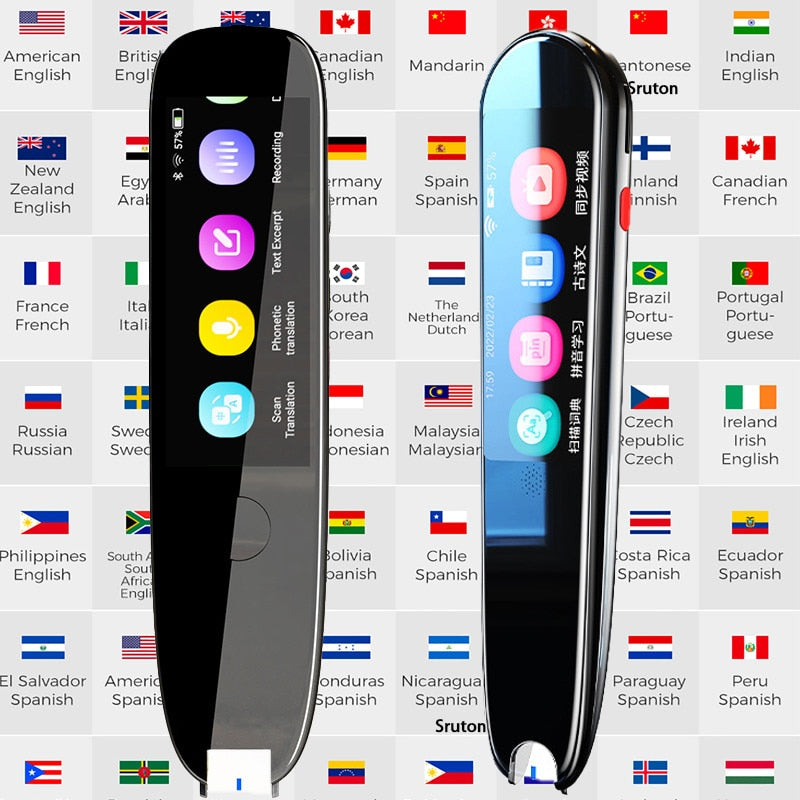 TransLynx - Multilingual Voice Translator Pen with Smart Scan - 112 Languages for Instant Communication