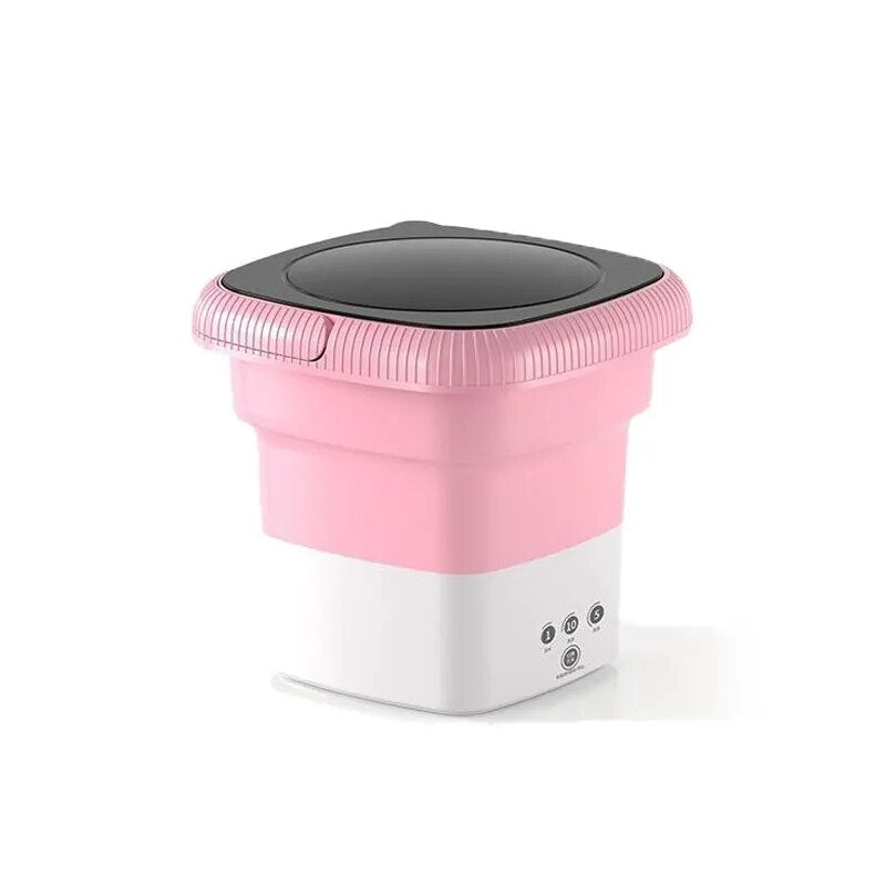 CleanWave - Compact Energy-Saving Washing Machine - Ideal for Small Spaces and Portable Use