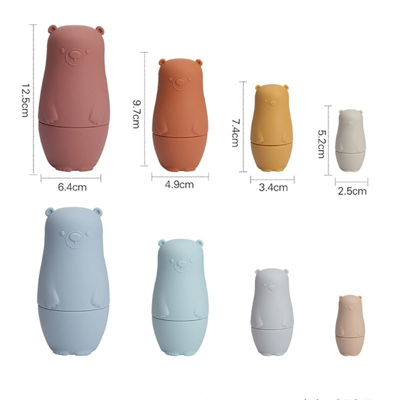 ImagiTots - Nesting Dolls - Educational Stacking Toys for Babies