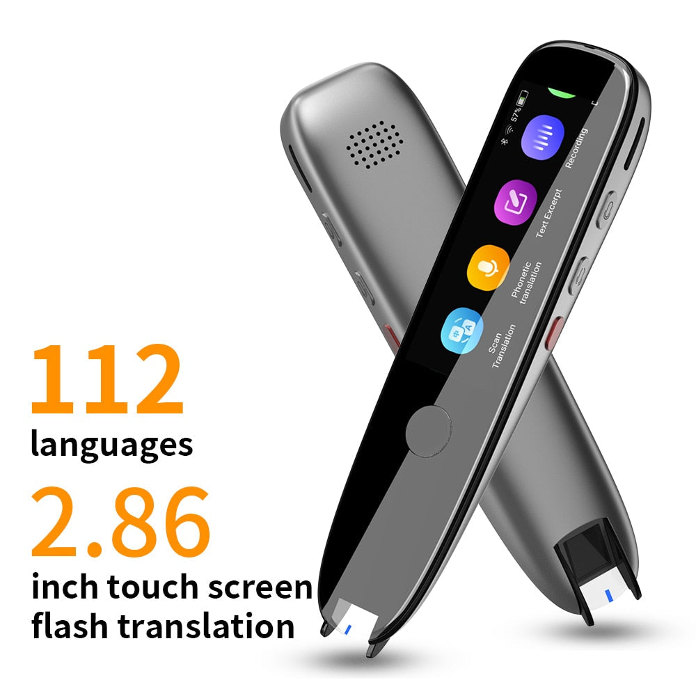 TransLynx - Multilingual Voice Translator Pen with Smart Scan - 112 Languages for Instant Communication