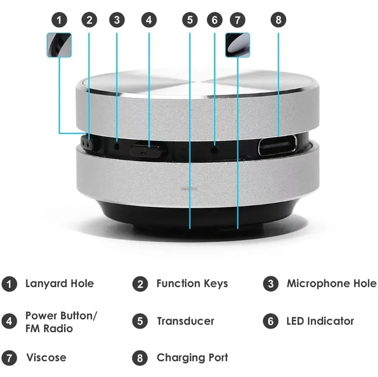 StickTune™ Portable Mini Speaker – Powerful Sound in Your Pocket