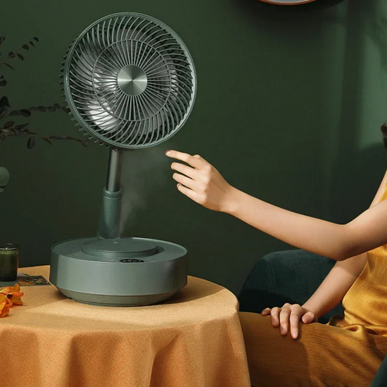 ChillWind - Rechargeable Foldable Table Fan - CoolBreeze with Telescopic Design