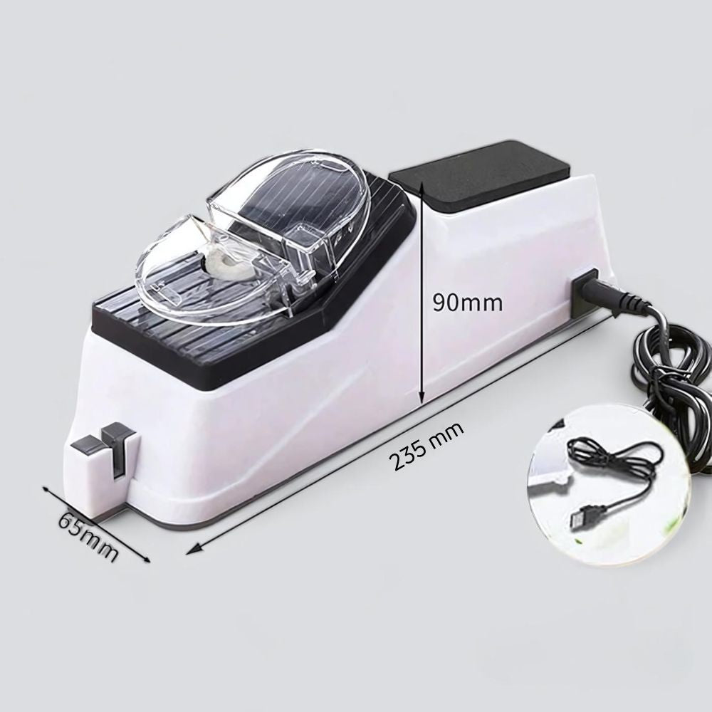 SharpEase - Professional Knife Sharpener - Sharpens Dull Blades Quickly for Safe, Smooth Cutting