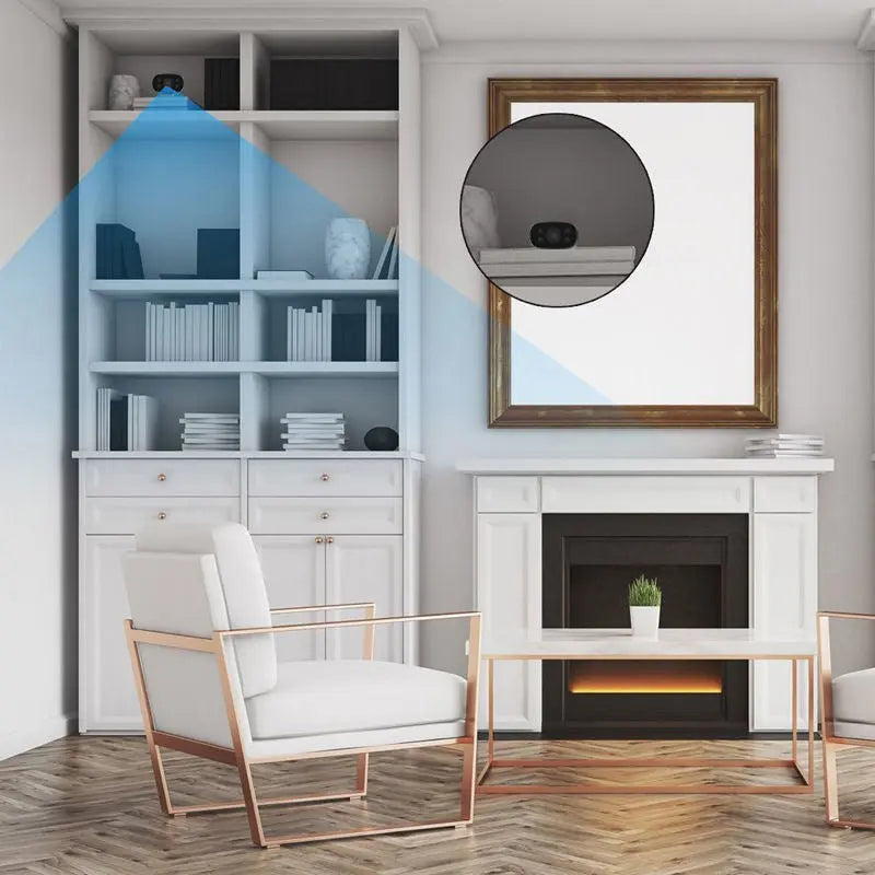 SecureView - Wireless WiFi Security Camera - High-Definition, Wide-Angle, Real-Time Alerts