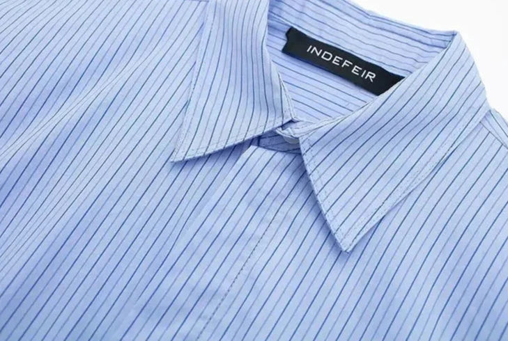 Maya - Elegant Blouse with Classic Collar - Perfect for a Polished Look