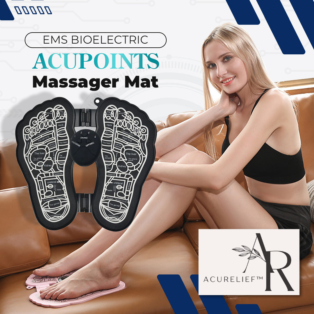 Acurelief™ – Bio-Electric Acupressure Massage Mat for Full-Body Relief