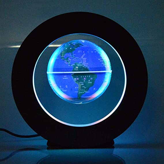 GlobeGlow - Floating Globe Lamp - Stunning Design for Modern Home Decor