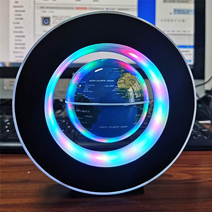 GlobeGlow - Floating Globe Lamp - Stunning Design for Modern Home Decor
