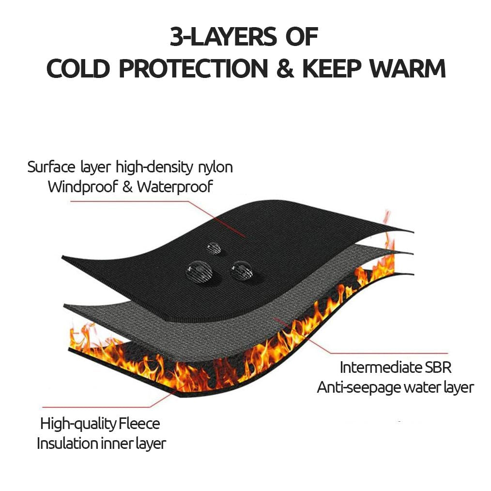 GloveTech - Thermal Gloves - Warm, Waterproof, and Touchscreen-Compatible for Winter Protection