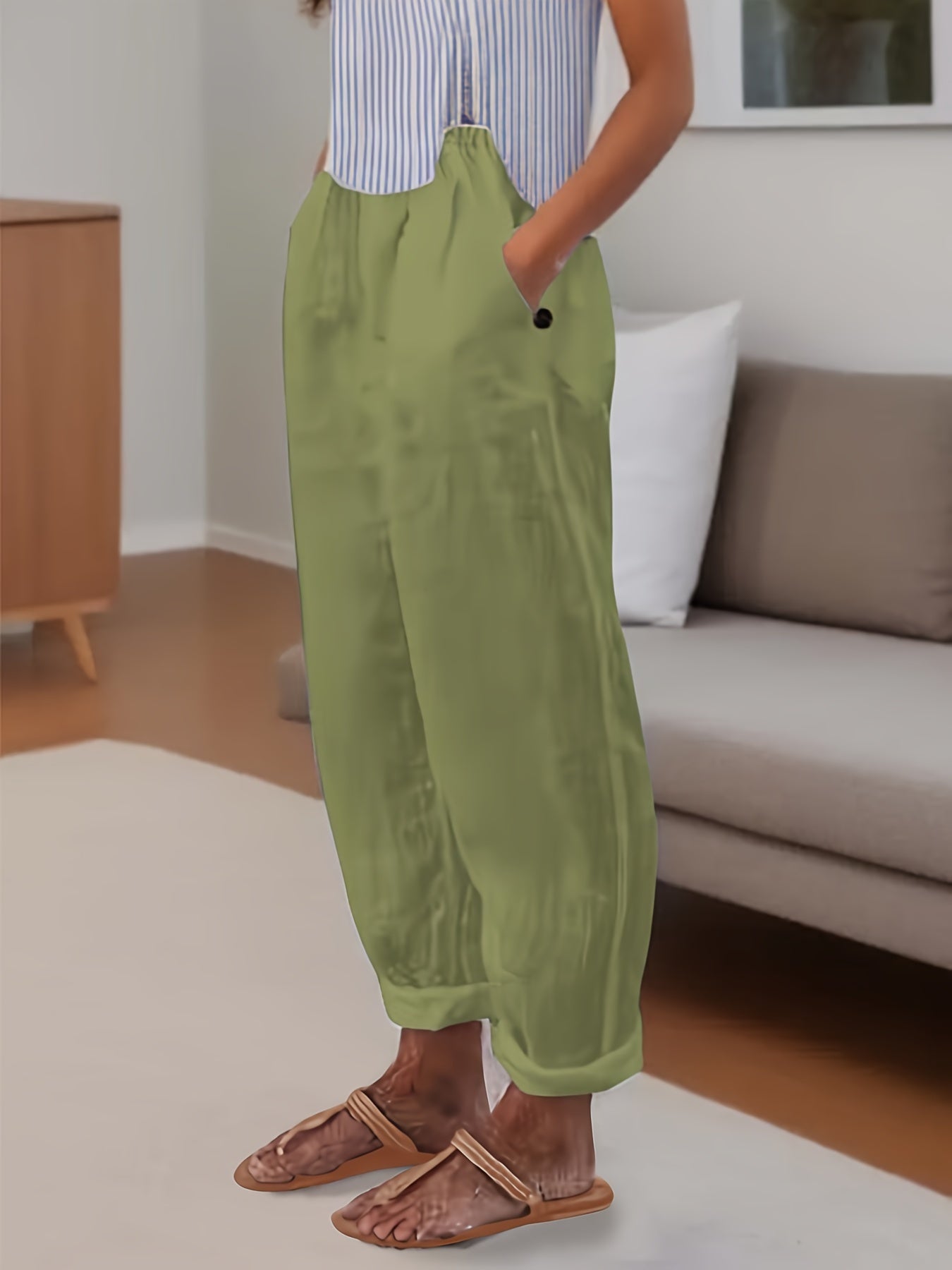 Amelia - Lightweight Summer Trousers for Women - Comfortable and Stylish for Warm Days