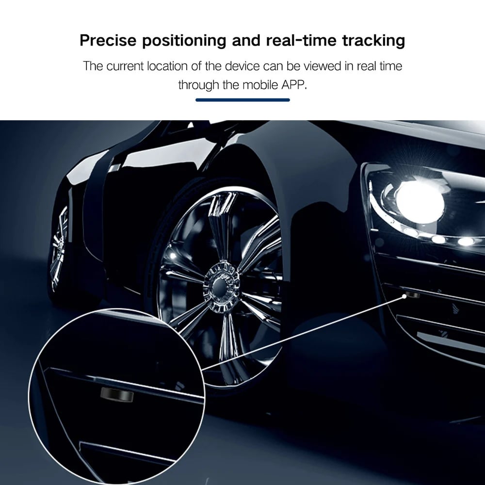 TrackMate - Magnetic Car Tracker - Reliable Anti-Loss Device for Secure Tracking