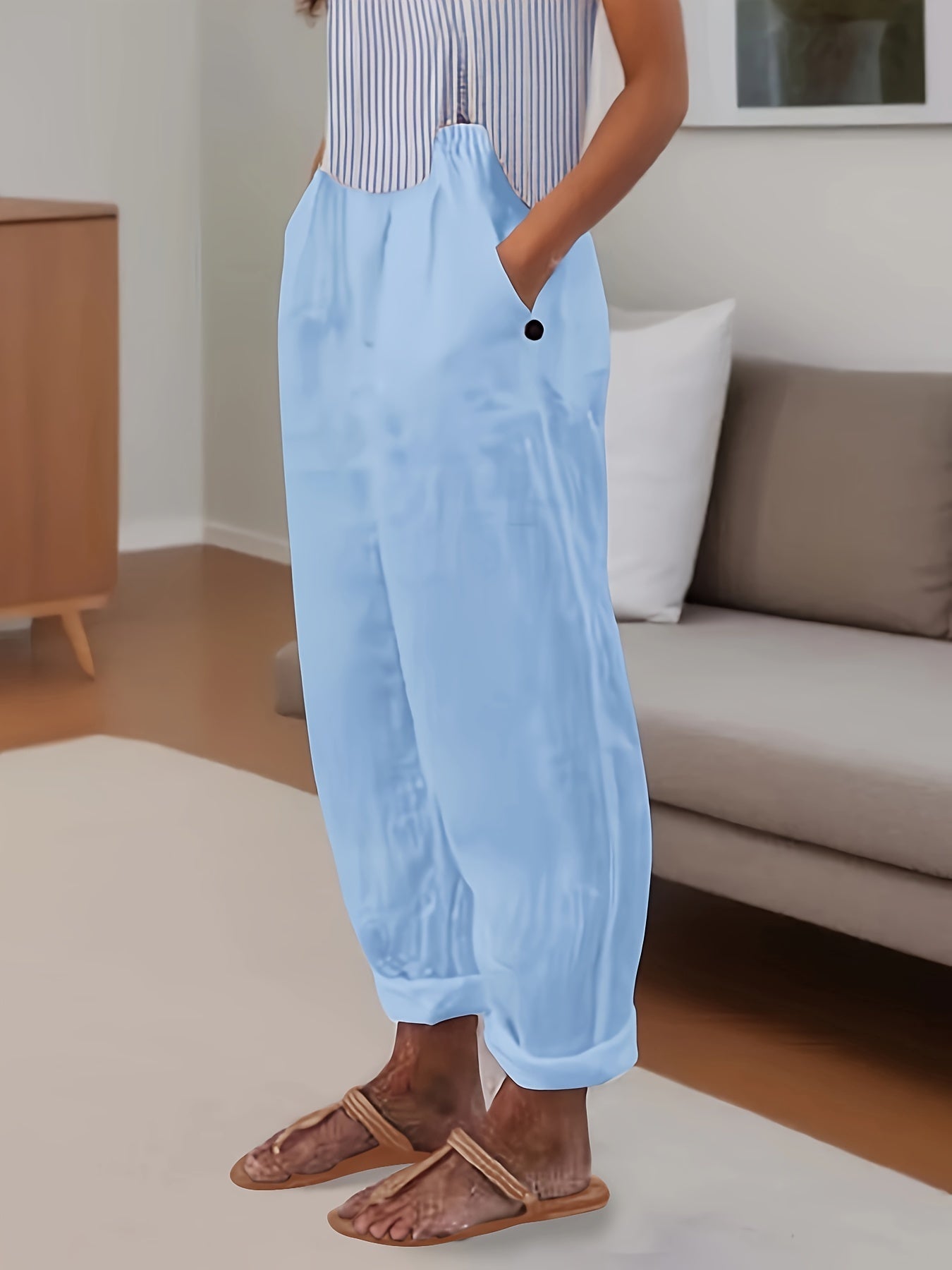 Amelia - Lightweight Summer Trousers for Women - Comfortable and Stylish for Warm Days