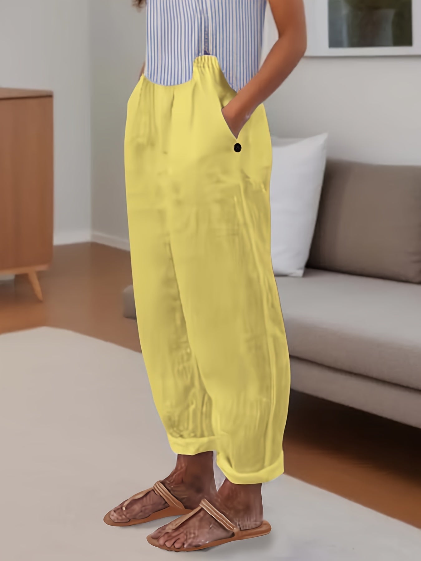 Amelia - Lightweight Summer Trousers for Women - Comfortable and Stylish for Warm Days