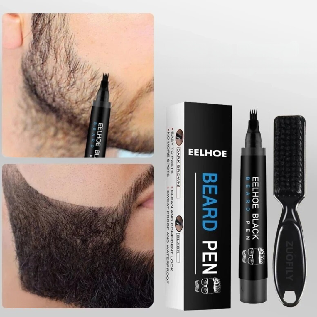 BeardDefine - Beard Filler Pen Set - Natural Finish & Easy Precision Application