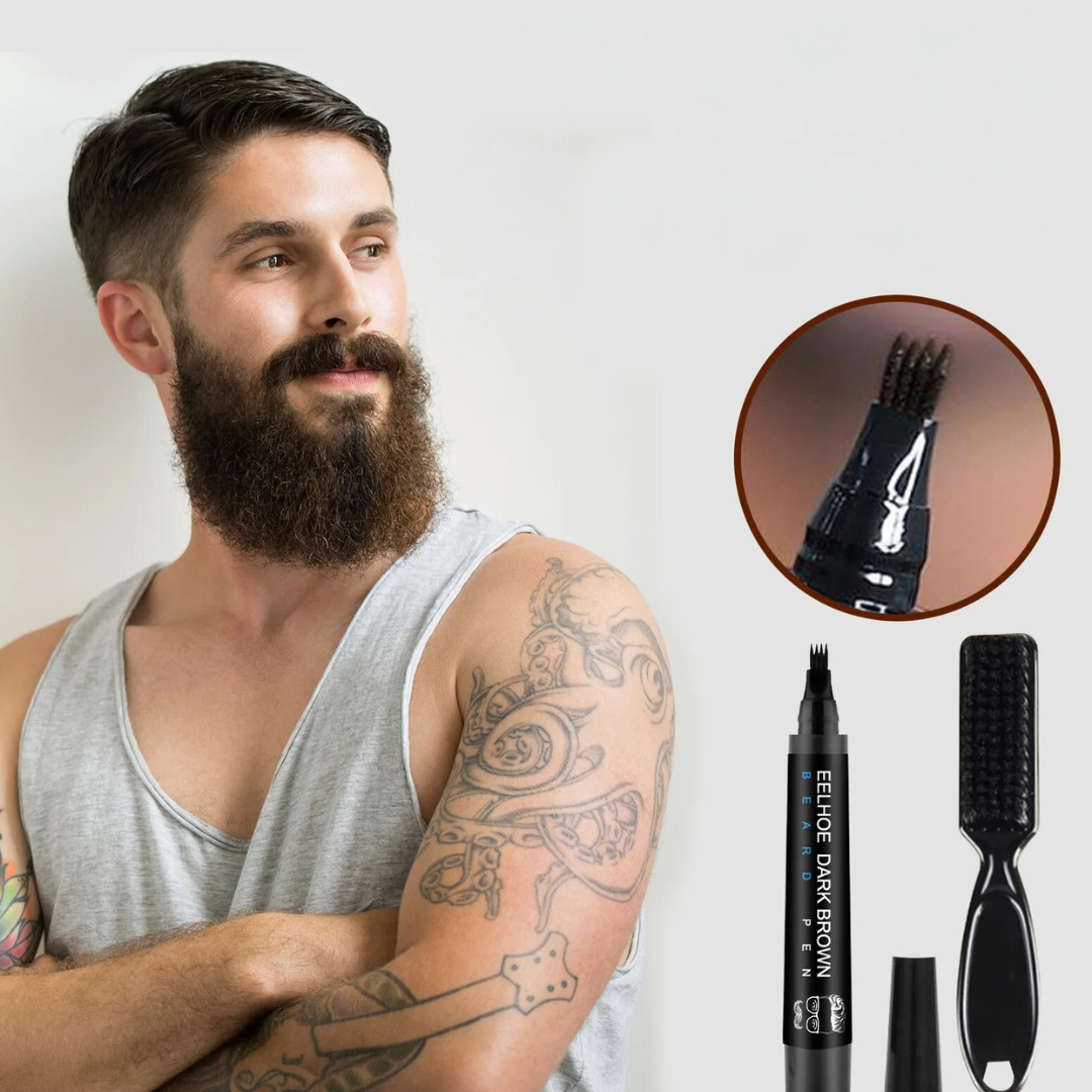 BeardDefine - Beard Filler Pen Set - Natural Finish & Easy Precision Application