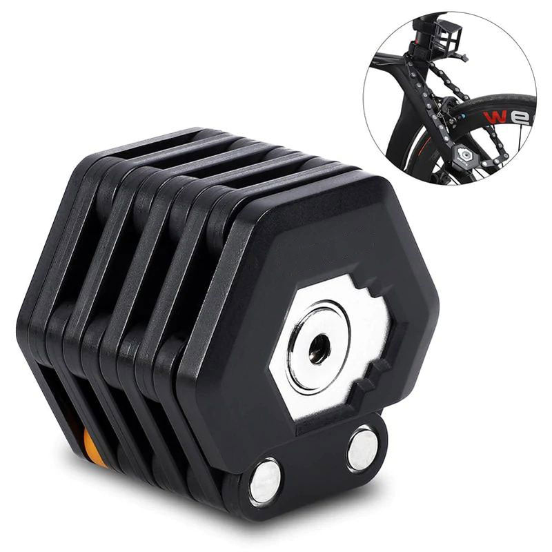 LockPro - Premium Foldable Bike Lock - Maximum Security for Urban Commuters