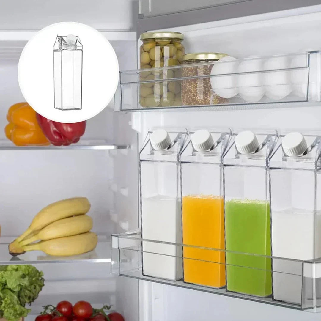 ClearSeal - Durable Transparent Liquid Container - Keep Your Freshness Visible