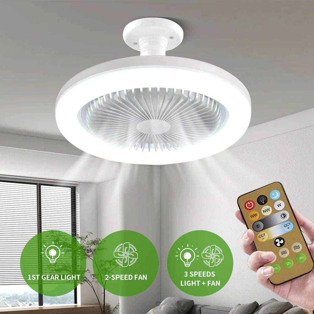 ComfortAir - Ceiling Fan with Remote Control - Silent Operation for Ultimate Comfort