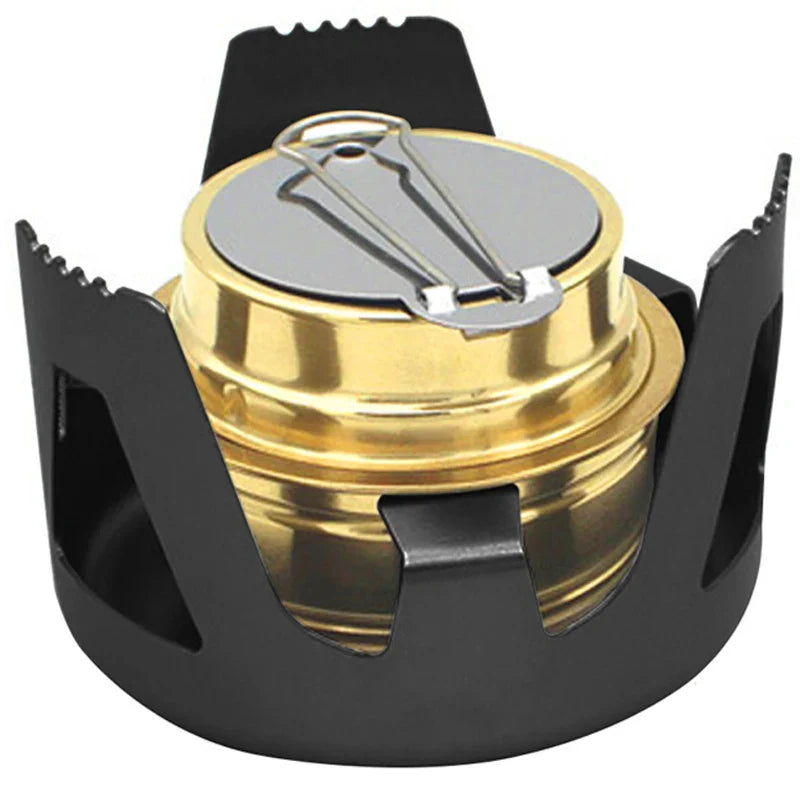 CampFlame - Lightweight Portable Alcohol Stove - Ideal for Camping and Outdoor Cooking