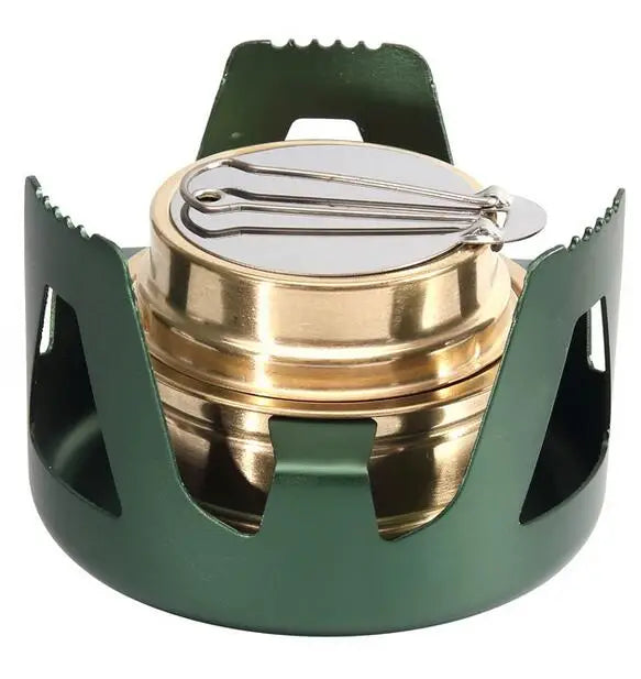 CampFlame - Lightweight Portable Alcohol Stove - Ideal for Camping and Outdoor Cooking
