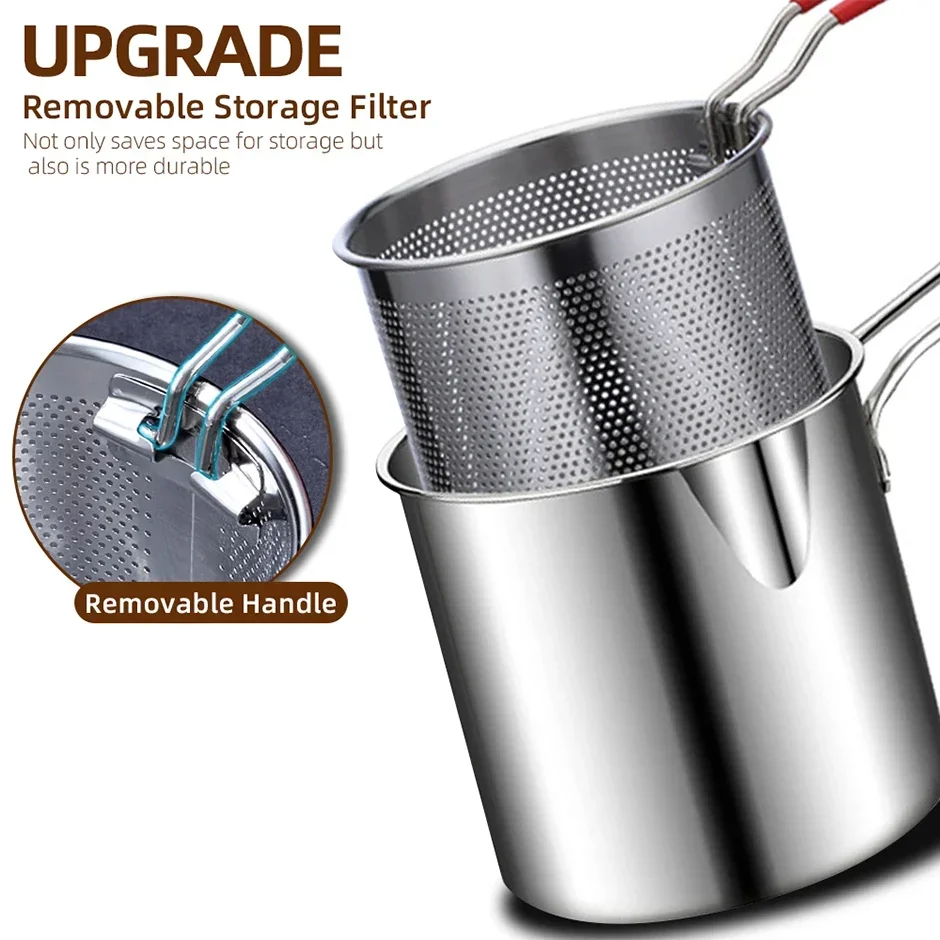 FryMaster - Stainless Steel Smart Deep Fryer – Efficient and Easy Cooking