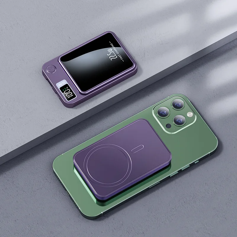 ChargeMate - Magnetic Wireless Power Bank - Fast, Magsafe-Compatible Charging On the Go