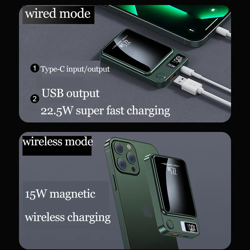ChargeMate - Magnetic Wireless Power Bank - Fast, Magsafe-Compatible Charging On the Go