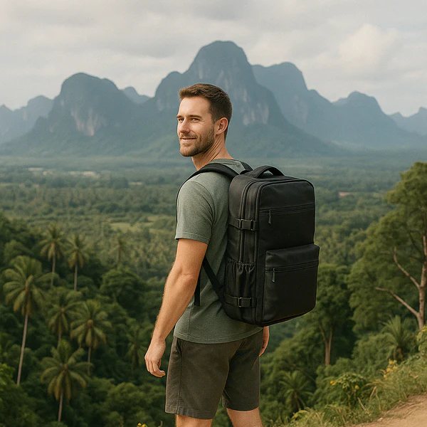 Expandable Vacuum Travel Backpack – Smart, Spacious & Versatile