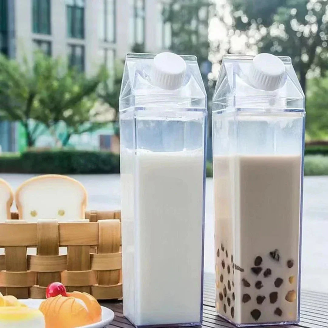 ClearSeal - Durable Transparent Liquid Container - Keep Your Freshness Visible