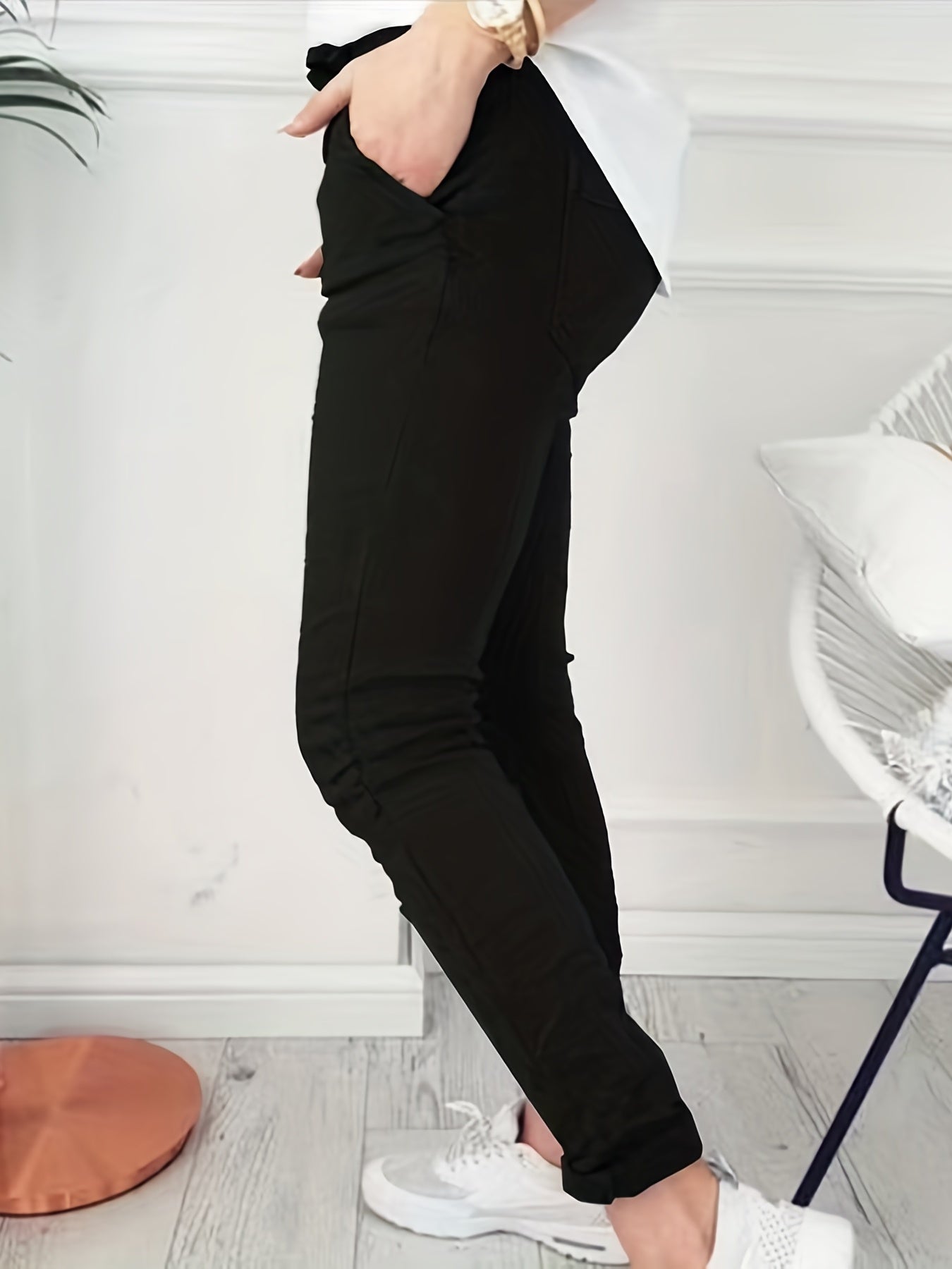 Ava - Comfortable High-Waist Casual Pants - Perfect for Everyday Wear