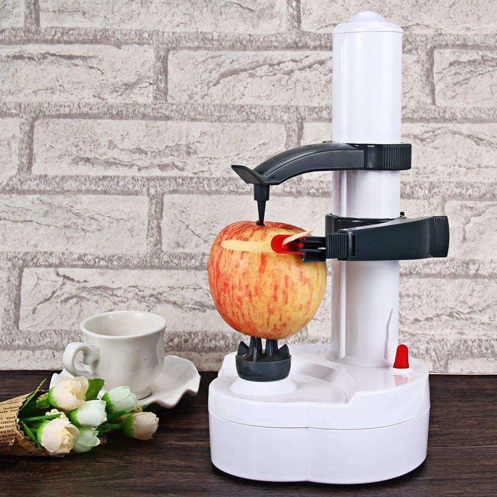 QuickPrep - Multifunctional Electric Peeler – Automatic Grating and Peeling for Quick Kitchen Prep