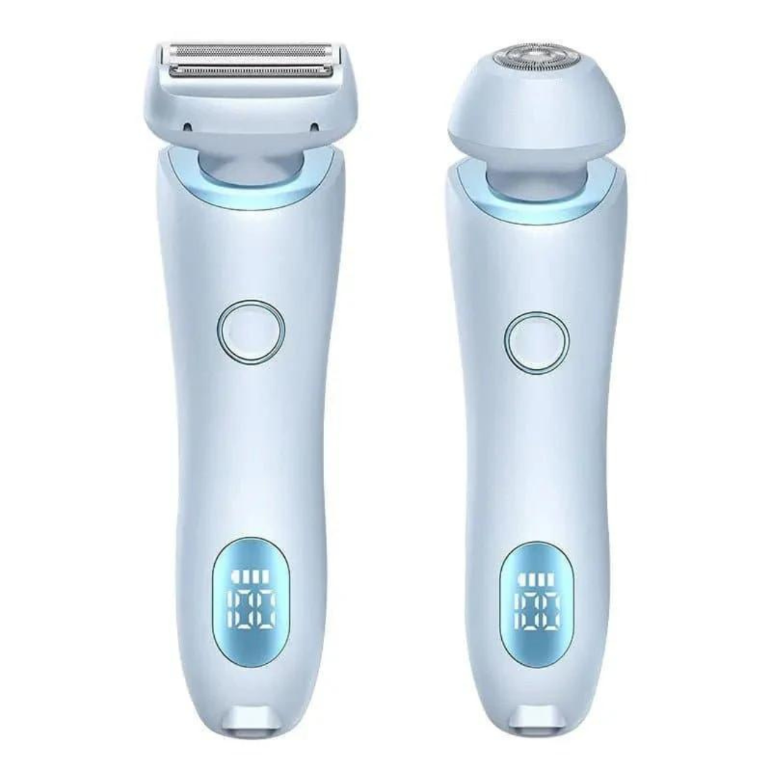SmoothTrim - 2-in-1 Hair Removal Shaver - Waterproof, Ergonomic Design for Smooth Results