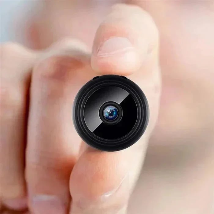 SafeCam - Compact WiFi Camera with Night Vision and Motion Detection - Secure Your Space
