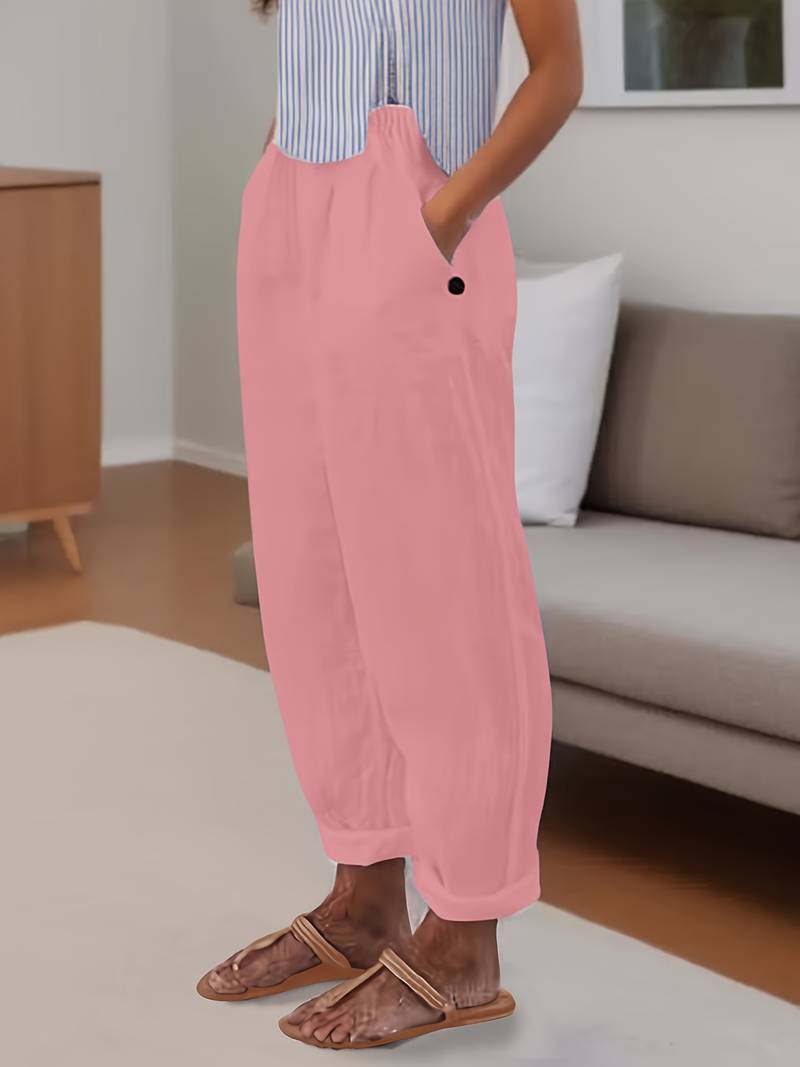 Amelia - Lightweight Summer Trousers for Women - Comfortable and Stylish for Warm Days