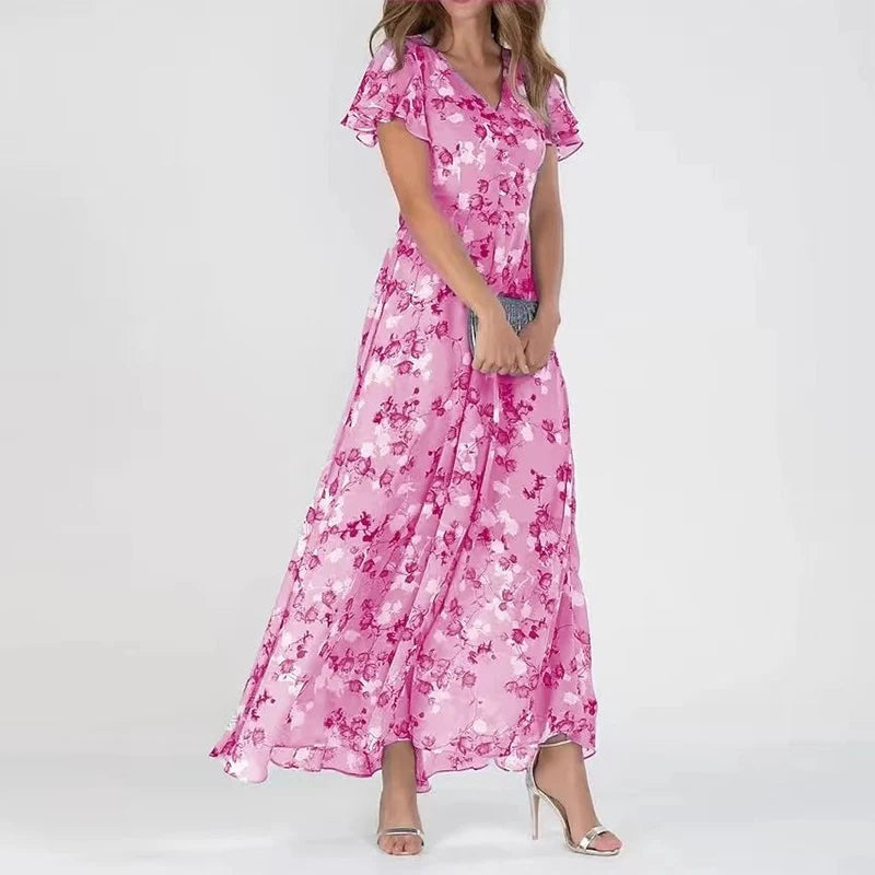 Molly - Elegant and Colorful Summer Dress - Stand Out with Comfort and Style
