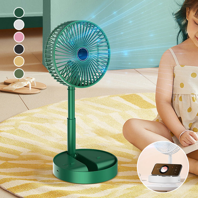 ChillWind - Rechargeable Foldable Table Fan - CoolBreeze with Telescopic Design