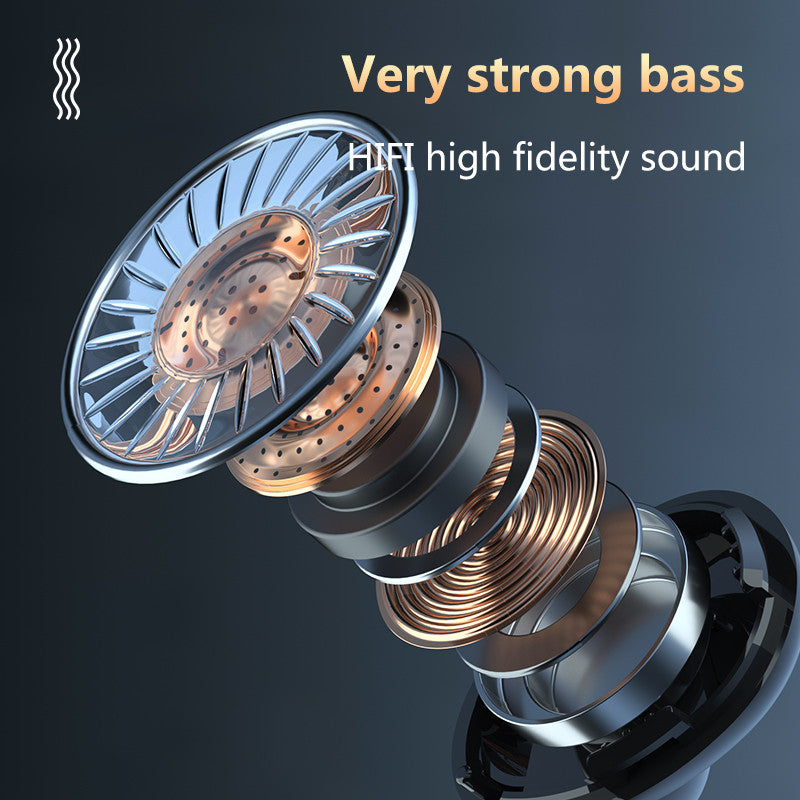 SoundWave - Wireless Earbuds with 3500mAh Charging Case - Automatic Connection & High-Quality Sound