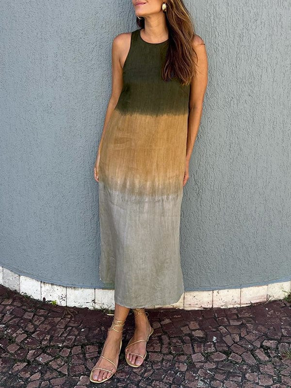 Harriet - Elegant V-Neck Dress for Women - Sophisticated Style for Every Occasion