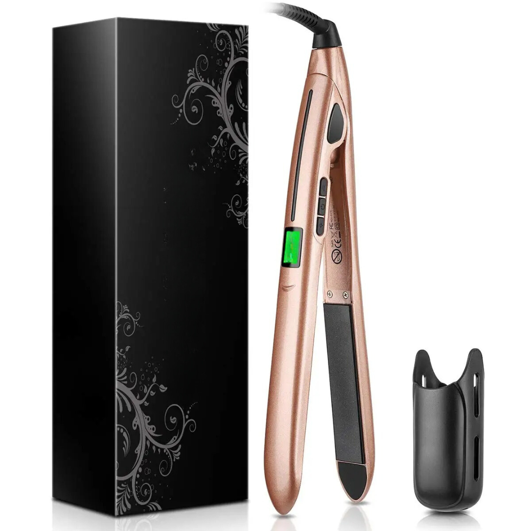 SilkShine Pro - 2-in-1 Ceramic Hair Styler - Smooth Straightening & Perfect Curls